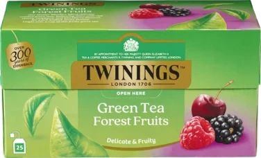 Twinings Grønn te med skogsbær 12x25g