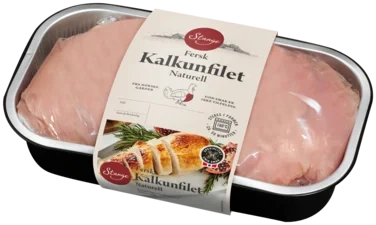 Kalkunbryst i Form Stange