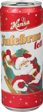 Hansa Julebrus Lett 0,33l boks 