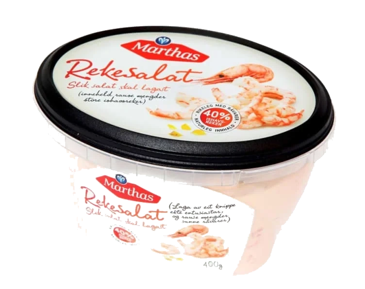 Bergensk Rekesalat 400g Marthas