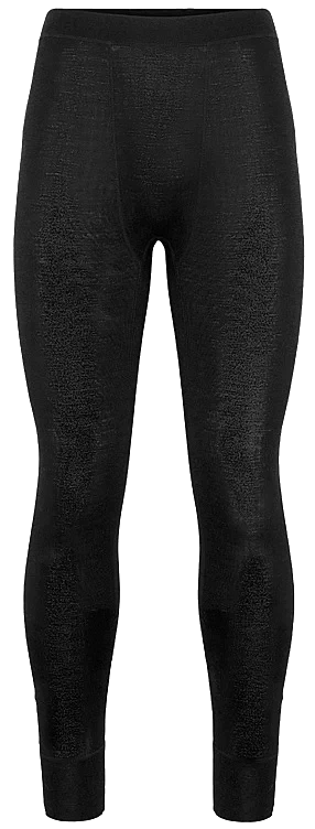 Wool Longs Men Jet Black M Pierre Robert