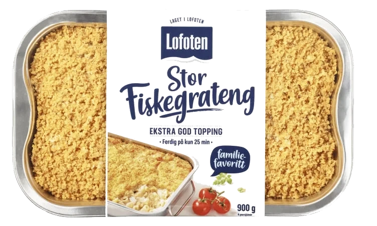 Fiskegrateng 900g Lofoten