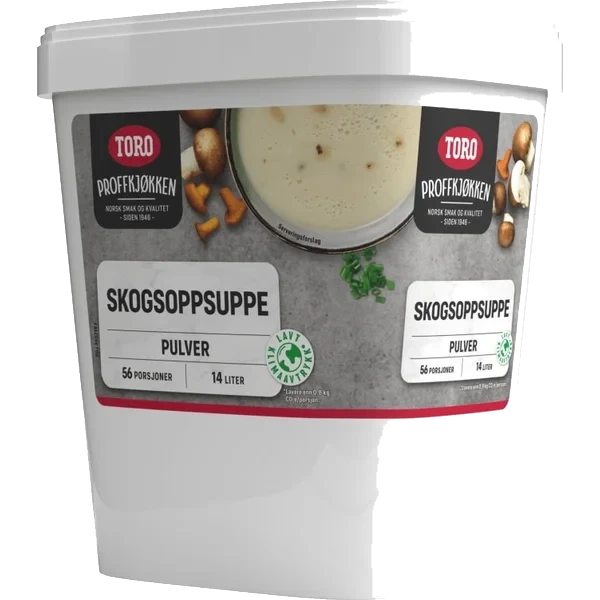 Skogsoppsuppe Pulver Toro
