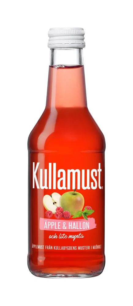Äppelmust Hallon