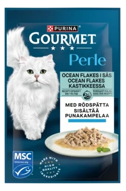 Gourmet Perle Ocean Flakes m/Torsk 85g