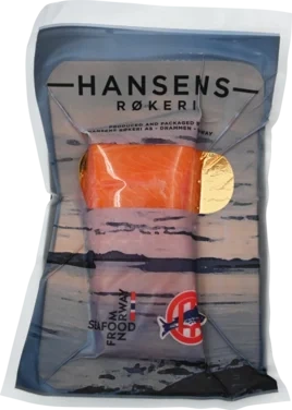 Røket Laks i Bit Ca 500 Gr