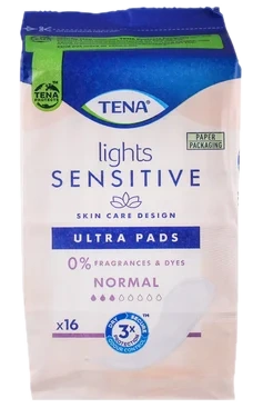 Tena Sensitive Normal Bind 16 stk
