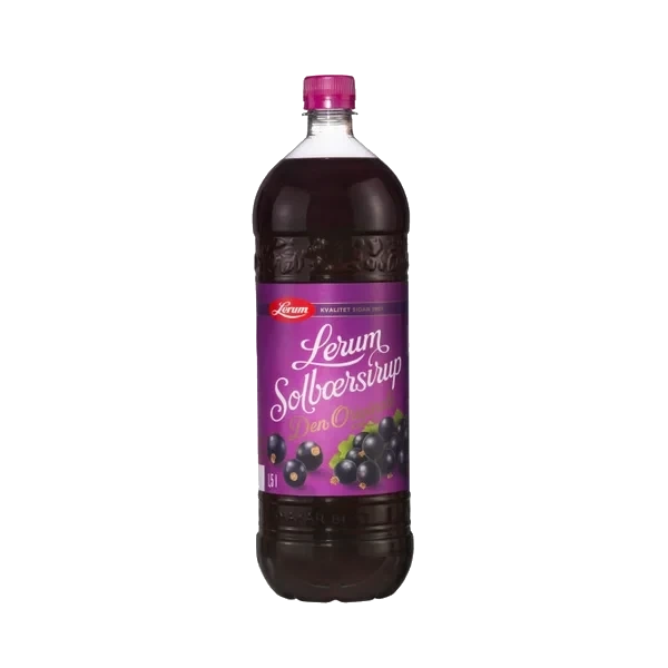 Solbærsirup 1,5l Lerum