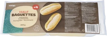Plain Baguette, 4 Pack