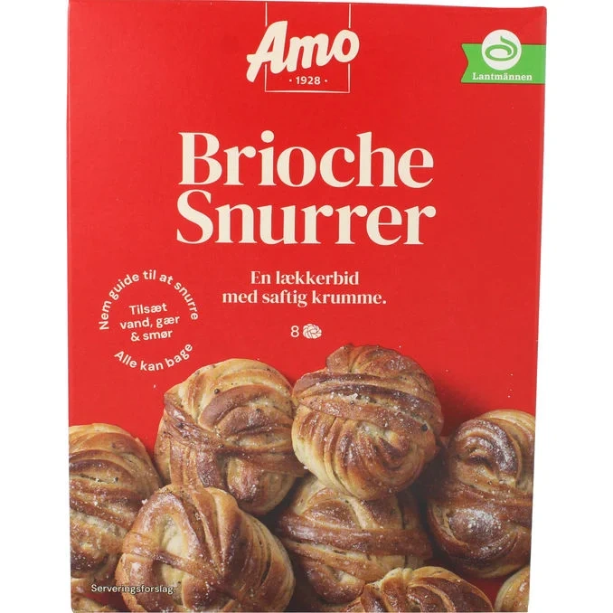 Bakmix Brioche Snurrer