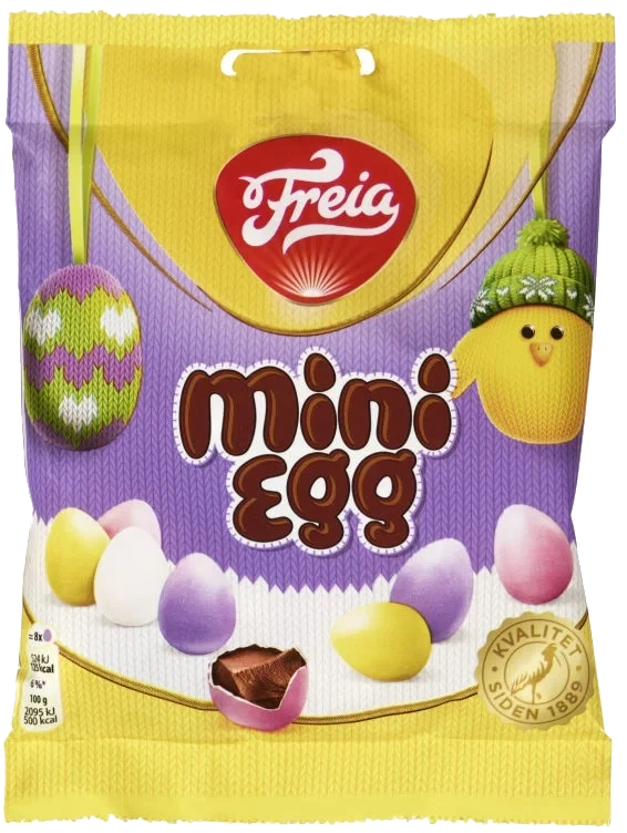 Sjokoladeegg Mini Drasjerte 100g Freia
