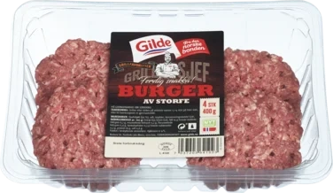 Burger av Storfe 400g Enh