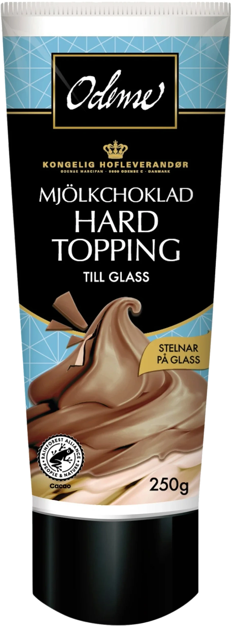 Hard topping Mjölkchoklad