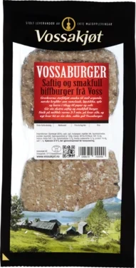 Vossakjøt Vossaburger 280g