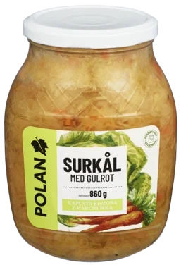 Surkål med Gulrot 860g