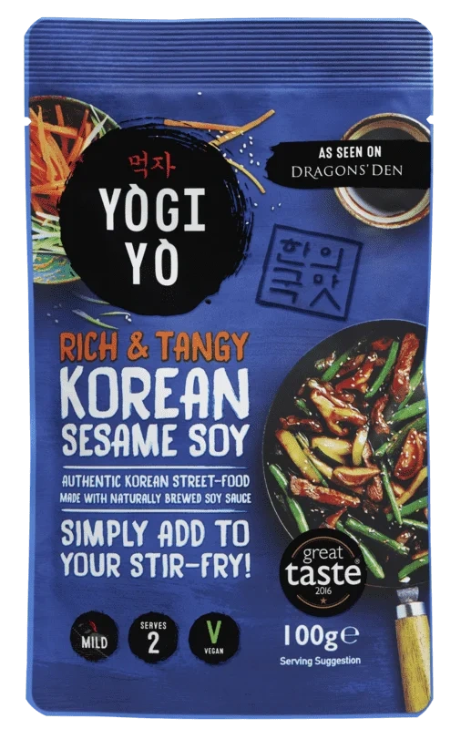 Yogiyo Korean Sesame Soy Stir-Fry Sauce 100 g