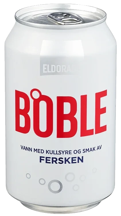 Boble Vann Fersken 0,33l Eldorado