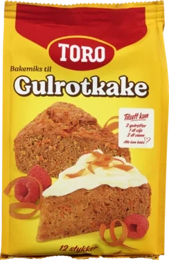 Gulrotkake Mix 396g Toro