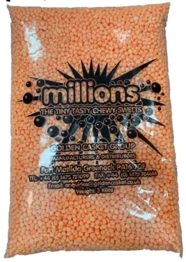 Millions Candy Orange 3000g Golden Casket