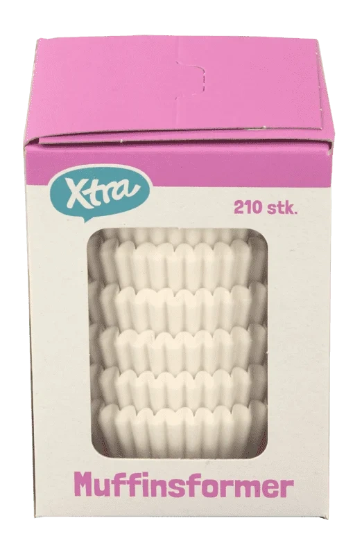 X-tra Muffinsform 210stk
