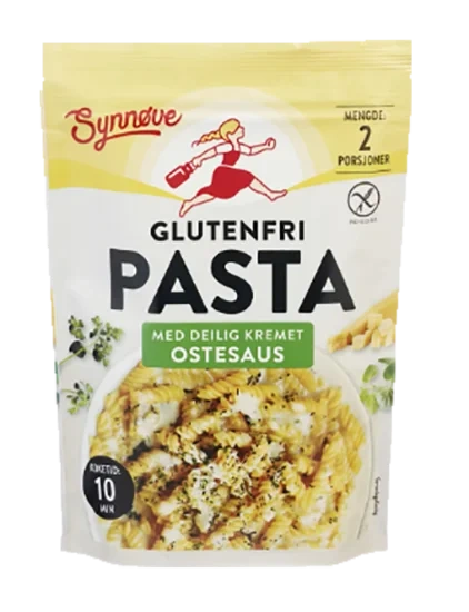 Synnøve Pasta M Ostesaus GF 148g