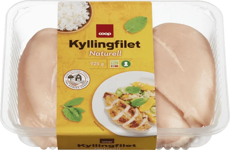Coop Kyllingfilet 925g