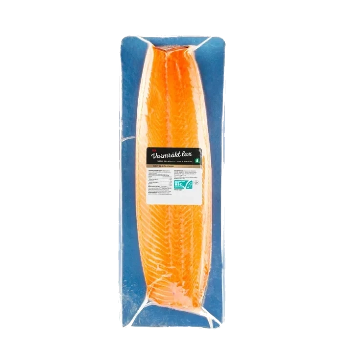 Laxsida varmrökt ca 1kg Miljömärkt ICA