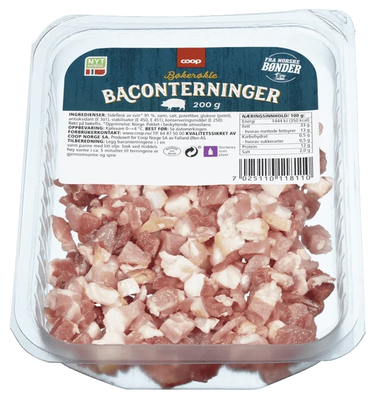 Coop Baconterninger 200g