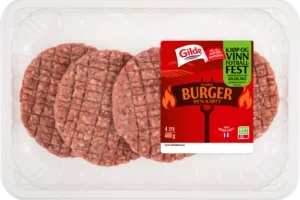 Gilde Hamburger Storfe 4pk 400g Enh