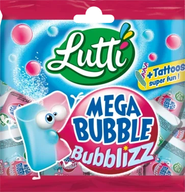 Lutti Mega Bubble Bubblizz 85g