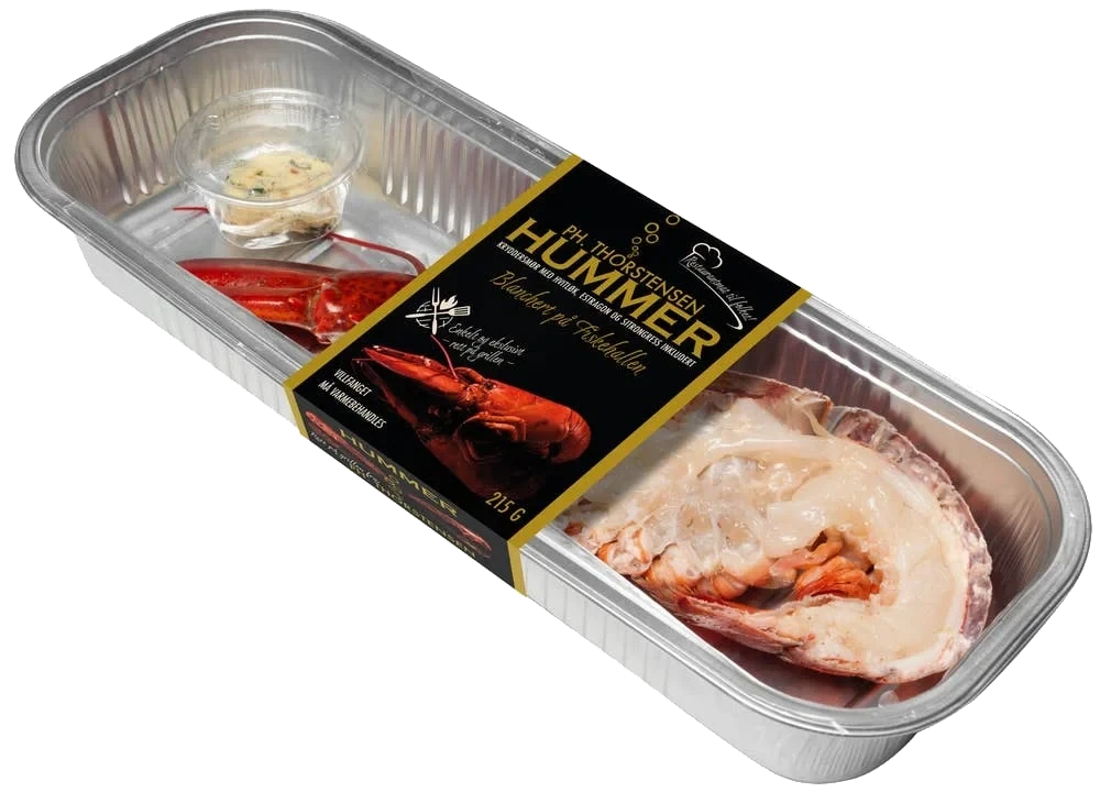 Blanchert halv hummer