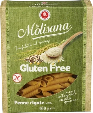 La Molisana Penne Rigate Glutenfri 400g