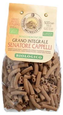 Maccheroncini Pasta Fullkorn Øko 500g Morelli
