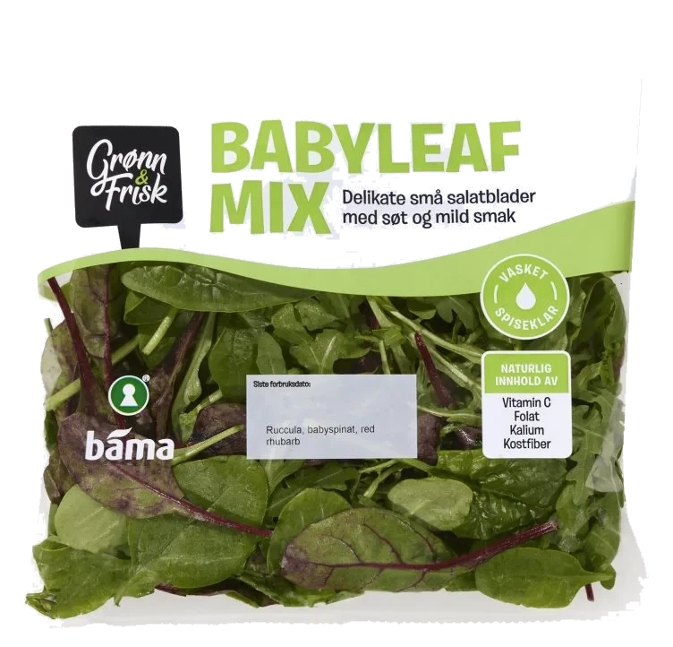 Babyleaf Mix 65g Grønn&Frisk