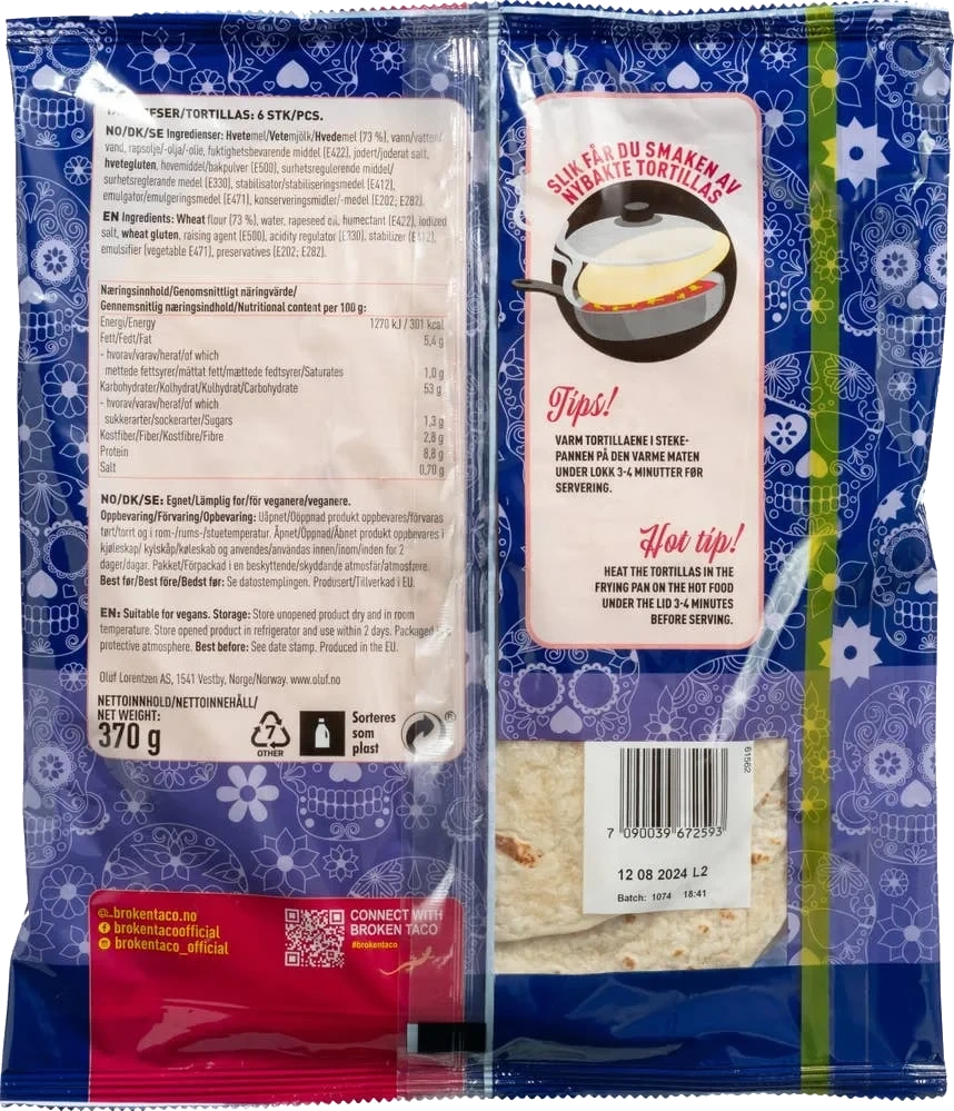 Tortilla Wraps