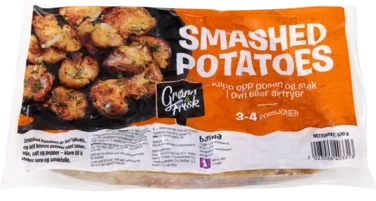 Smashed Potatoes 600g Grønn&Frisk