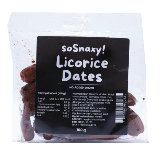 Licorice Dates 100g