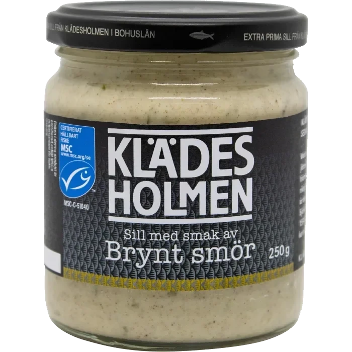 Sill med smak av Brynt Smör 250g Klädesholmen