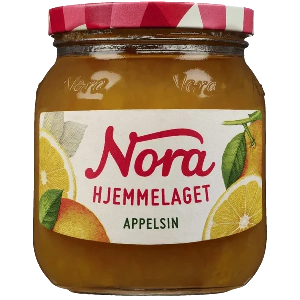Appelsinmarmelade Hj l 400g Nora