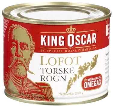 Torskerogn 200g King Oscar
