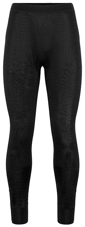 Wool Longs Men Jet Black L Pierre Robert