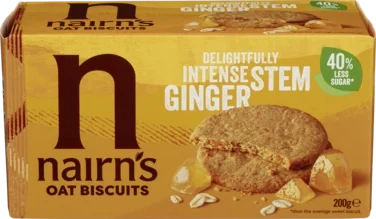 Stem Ginger Oat Biscuits