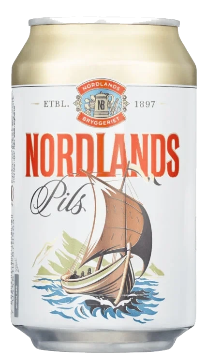 Nordlands Pils 0,33l boks
