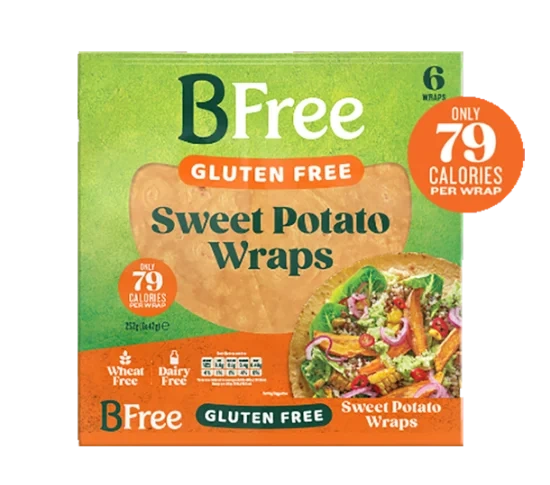 Bfree Sweet Potato Wraps 252g