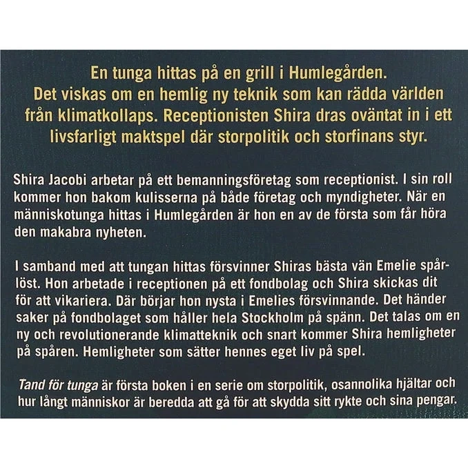 Bok: Tand för Tunga