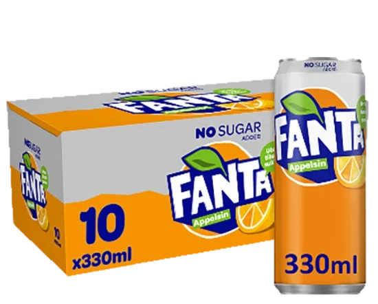 Fanta Appelsin 10x330ml