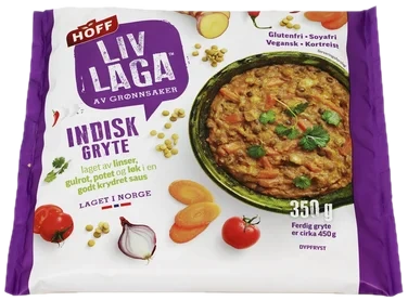 Hoff Liv Laga Indisk Gryte 350g