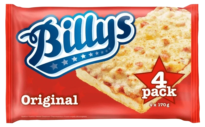 Billys Pan Pizza Original 4-pack