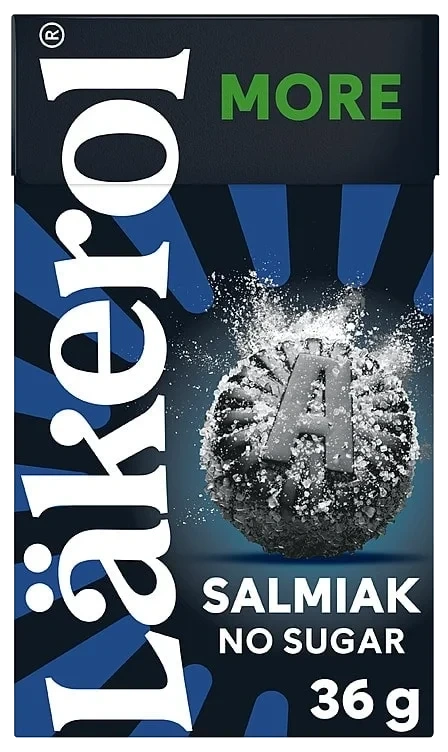 Läkerol More Salmiak 30g