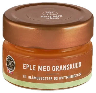 Eplegelé m/Granskudd 70g Røyland